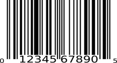 Sample UPC Barcode Image